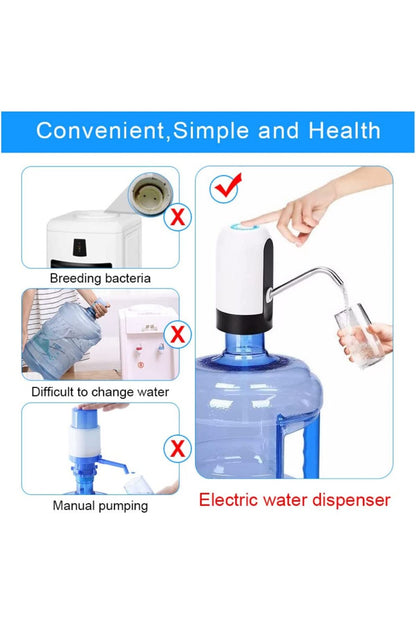 Şarjlı Otomatik Damacana Su Pompası