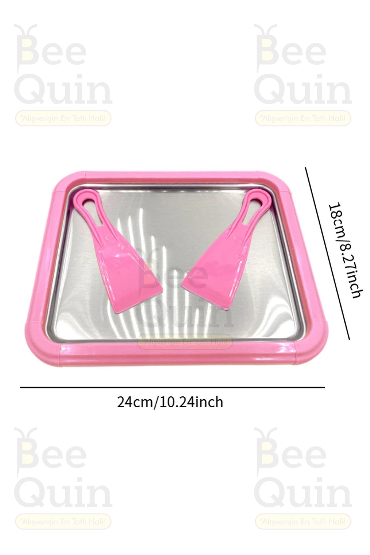 BodyLight®Ev Tipi Spatulalı Kore Tarzı Rulo Dondurma Tavası